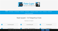 Desktop Screenshot of fotolupo.de